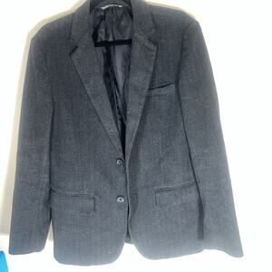 Gap Charcoal Size Small Sport Jacket Cotton/poly